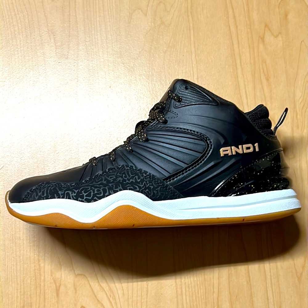 And 1 Black Basketball Sneakers (Size 7)
